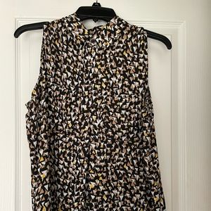 Apt 9 multi color button up blouse